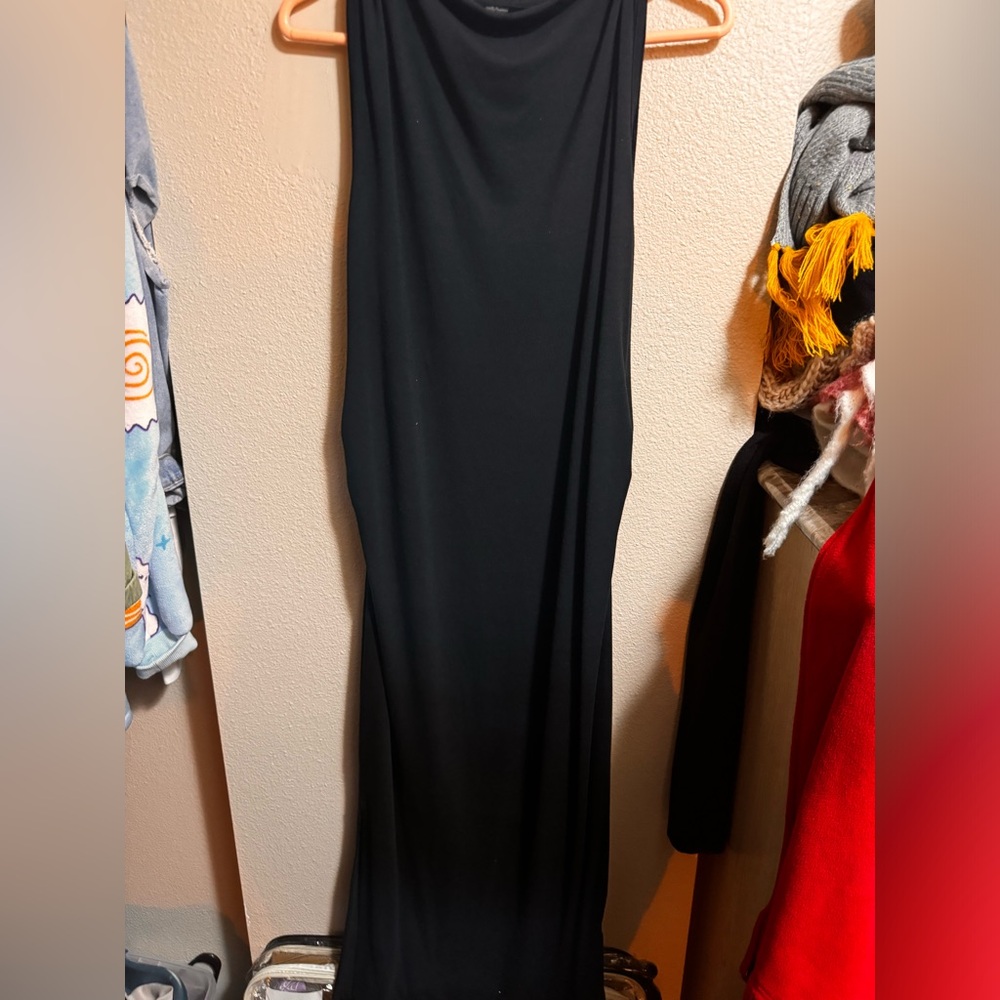 Black Body Con Dress- 2xl